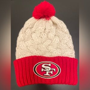 San Francisco 49ers Pom Knit Beanie